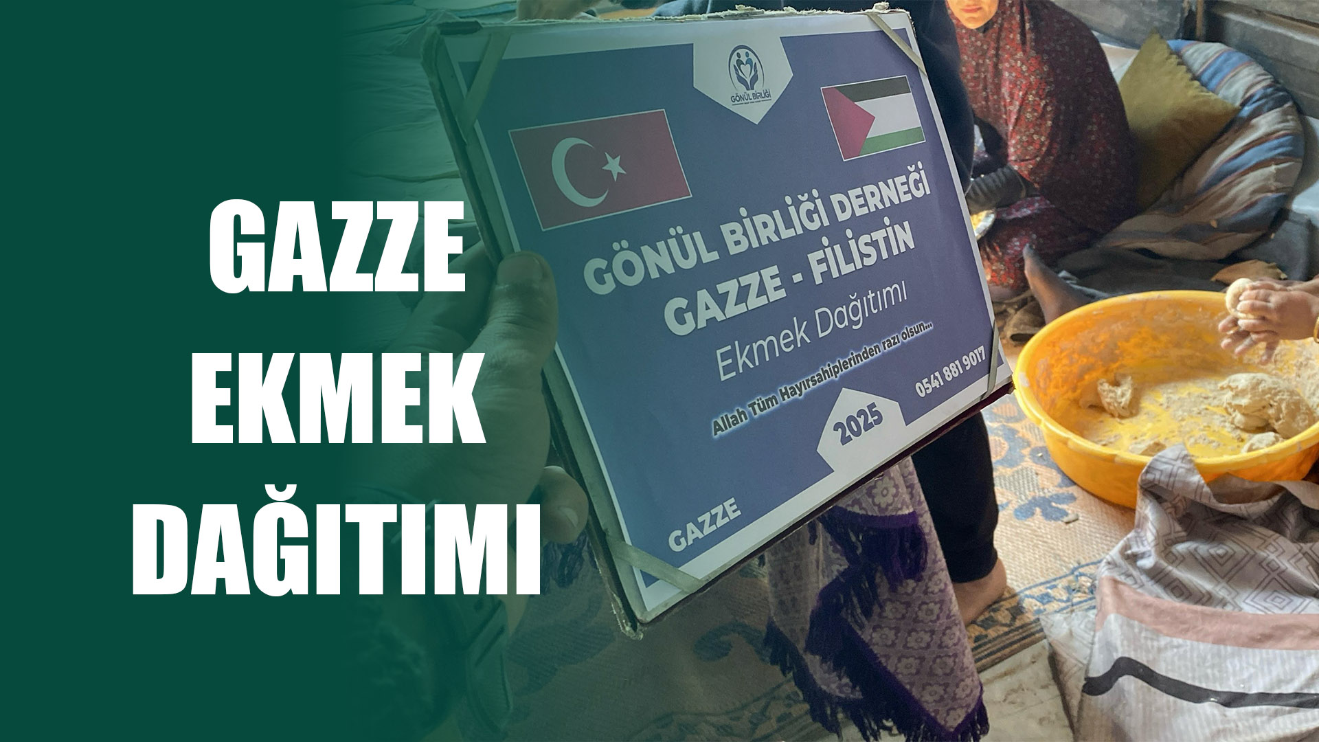 Gazze Ekmek Dağıtımı
