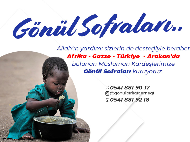 100 Kişilik Yemek İkramı